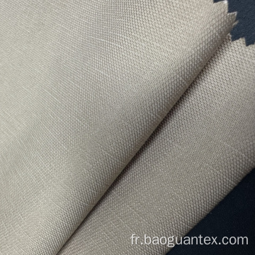 Color solide élastique 70% coton 30% Textile en polyester